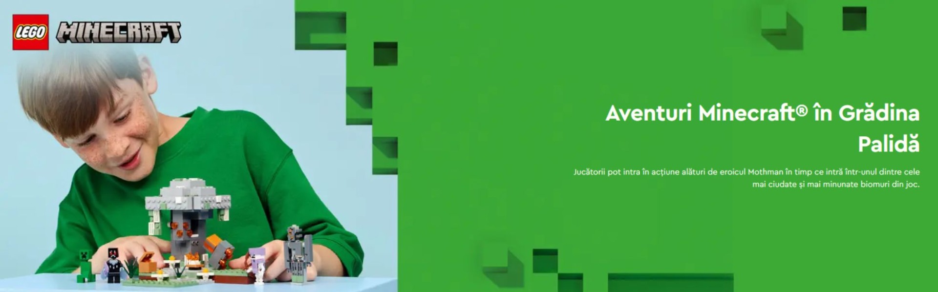 LEGO&reg; Minecraft&reg; Grădina Palidă